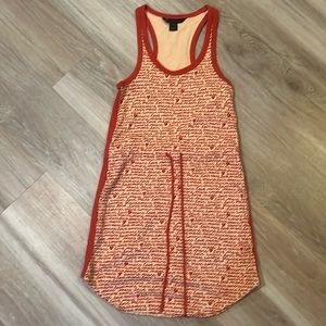Marc By Marc Jacobs Red and Cream Dress